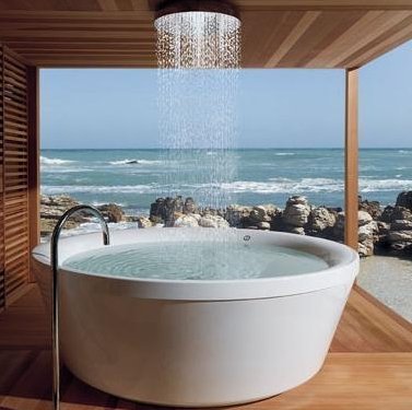 Outdoor Spa Tub, Germany