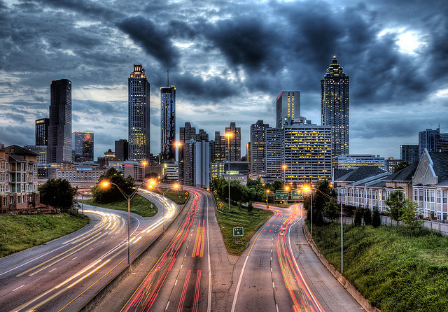 Atlanta - the capital city of Georgia, United States.