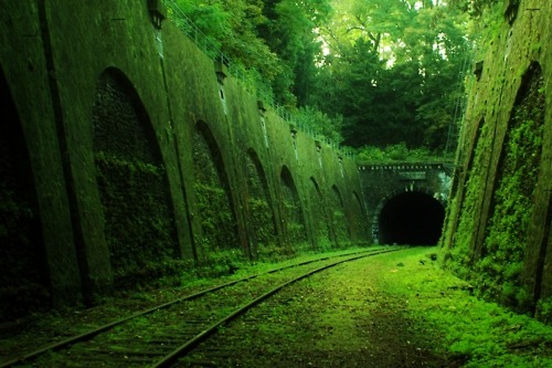 Abandoned Railroad Tunnel, France
