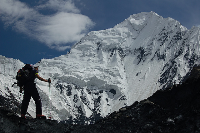 by Big Lee on Flickr.Climbing Shimshal Whitehorn 6303m - Karakoram Range, Pakistan.