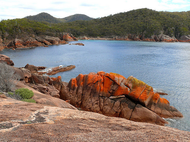 by dzittin on Flickr.Sleepy Cove in Freycinet National Park - Tasmania, Australia.