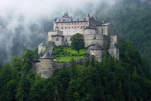 Ancient Castle, Salzburg, Austria