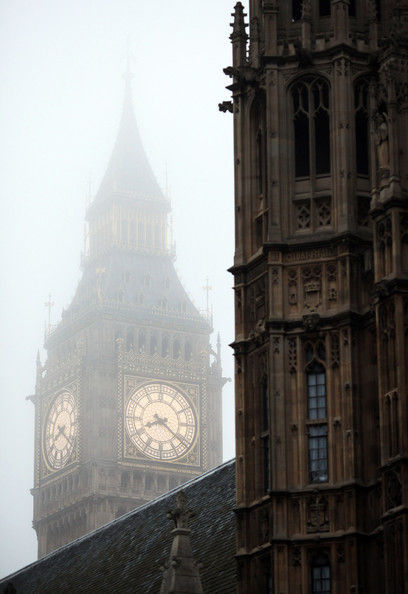 Foggy, Big Ben, London