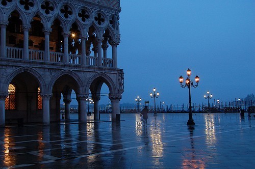 Dusk, Venice, Italy
