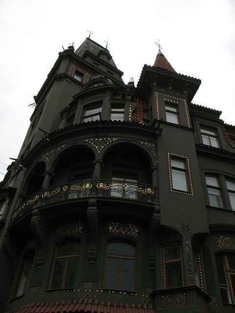 Black and Gold, Prague, Czech Republic