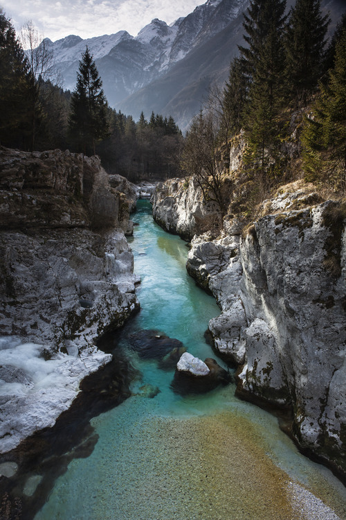 Soca River Gorge, Slovenia