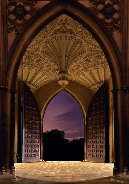 Arches, St. John's College, Cambridge, England
