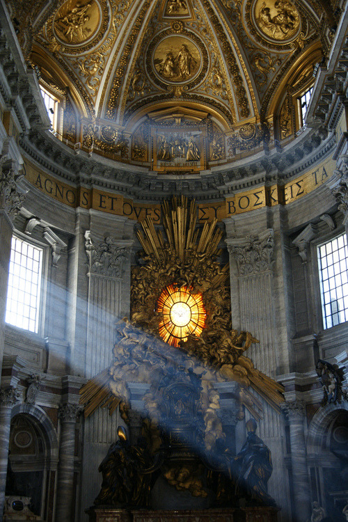 Sunrays, St. Peters Basilica, Rome, Italy