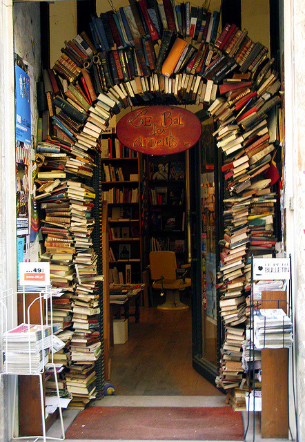 Book Store Entrance, Lyon, France