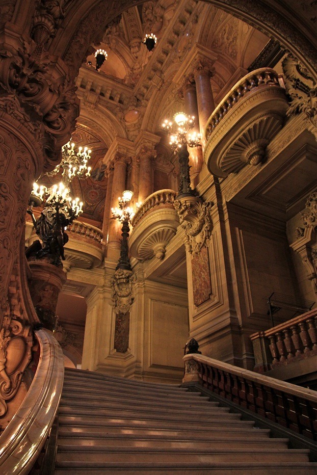 Balconies, Opera House, Paris